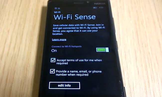 Wifi sense windows 10 что это