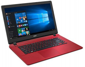 computador acer rojo